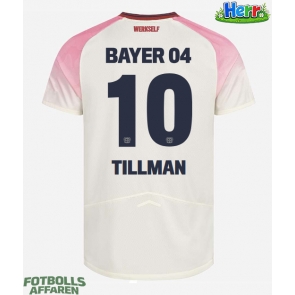 Bayer Leverkusen Malik Tillman #10 Bortatröja 2025-26 Kortärmad